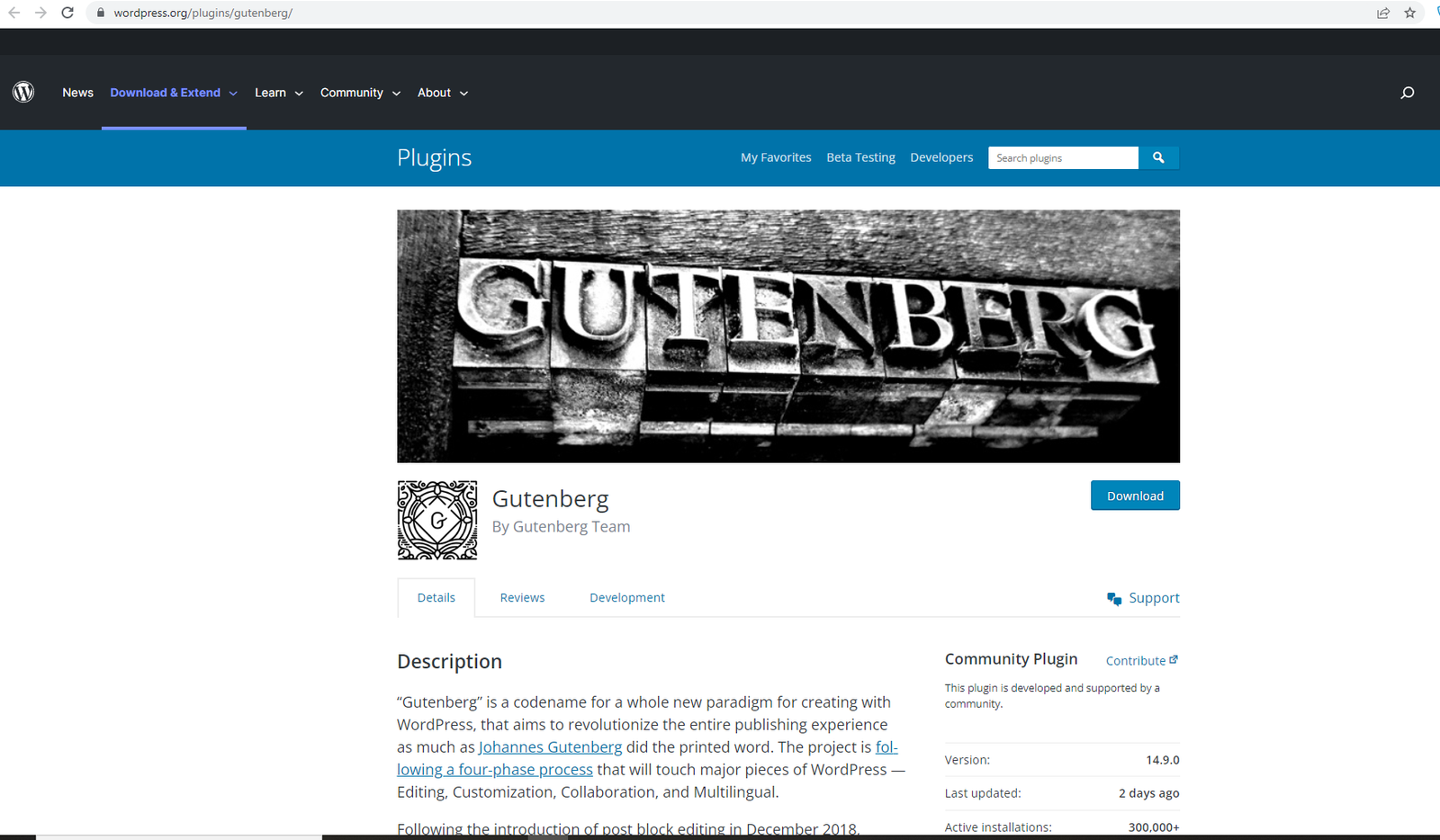 gutenberg WordPress comparison plugins