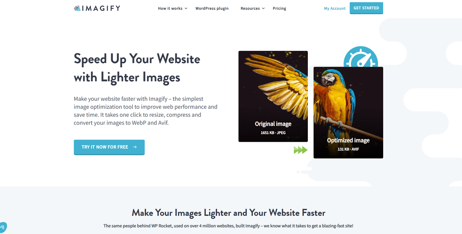 imagify wordpress plugin