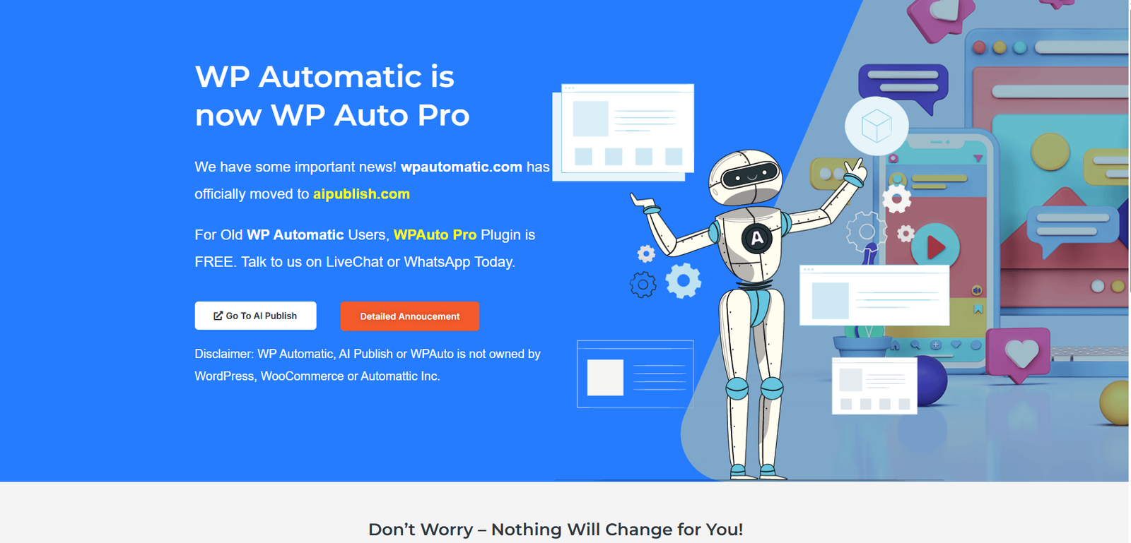 wp automatic wordpress plugins